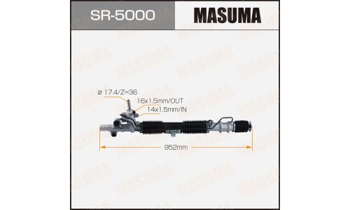Рейка рулевая Masuma гидравлическая, для Honda CR-V (правый руль), арт. SR-5000
