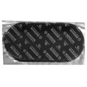 Заплатки ROSSVIK O-8, овальные, 95x185мм, для ремонта камер, арт. О.8.К.20.