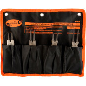 Съёмник стопор. колец, набор АвтоДело 4пр., L-180, сумка