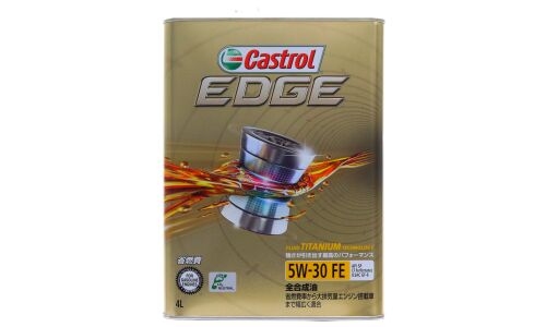 Масло моторное Castrol JDM Edge FE 5w30, синтетическое, API SP/CF, ILSAC GF-6A, для бензинового двигателя, 4л, арт. 3425744