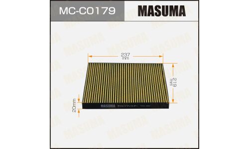Фильтр салонный Masuma, арт. MC-C0179