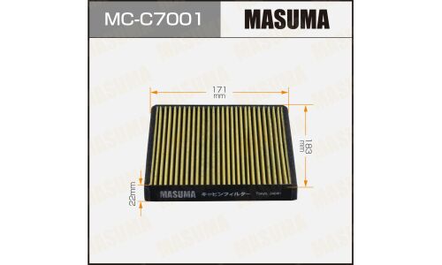 Фильтр салонный Masuma, арт. MC-C7001