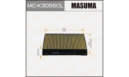 Фильтр салонный Masuma, угольный, арт. MC-K3055CL