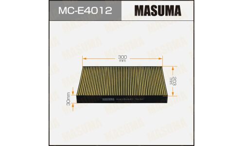 Фильтр салонный Masuma, арт. MC-E4012