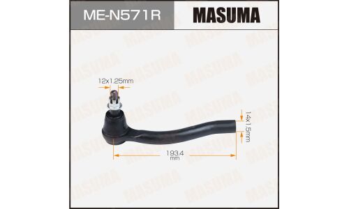 Наконечник рулевой тяги Masuma, для Nissan Skyline, арт. ME-N571R