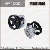 Насос гидроусилителя руля Masuma, для Toyota Avensis / Corolla, арт. VP-1000