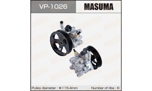 Насос гидроусилителя руля Masuma, для Toyota Corolla / Corolla Runx, арт. VP-1026
