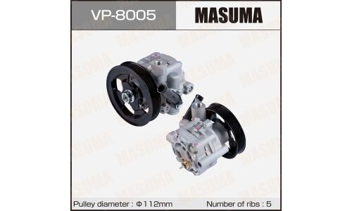 Насос гидроусилителя руля (ГУР) MASUMA, FORESTER, IMPREZA / SH5, GH8 / EJ20, EJ25, FB25