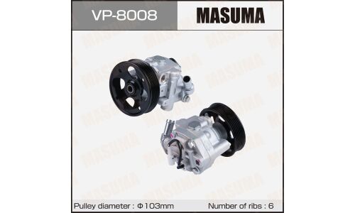 Насос гидроусилителя руля Masuma, для Subaru Legacy / Outback, арт. VP-8008