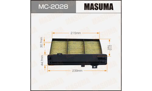 Фильтр салонный Masuma, арт. MC-2028