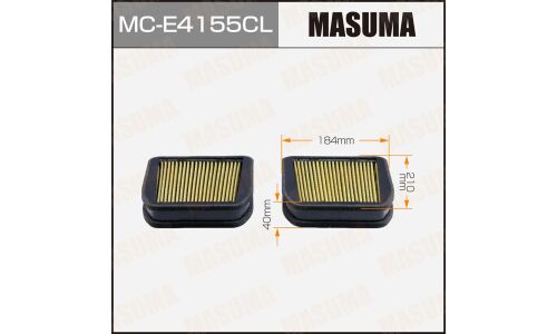 Фильтр салонный Masuma, угольный, арт. MC-E4155CL