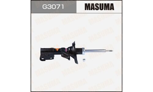 Амортизационная стойка Masuma, газомасляная, двухтрубная, передняя, правая, 1 шт, арт. G3071