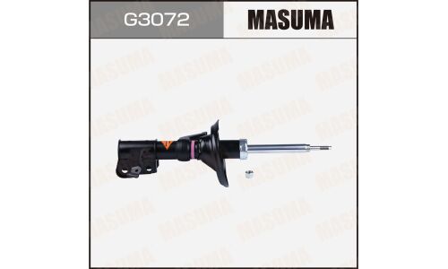 Амортизационная стойка Masuma, газомасляная, двухтрубная, передняя, левая, 1 шт, арт. G3072