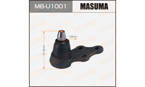 Опора шаровая Masuma, передняя, нижняя, для Chevrolet Evanda, арт. MB-U1001