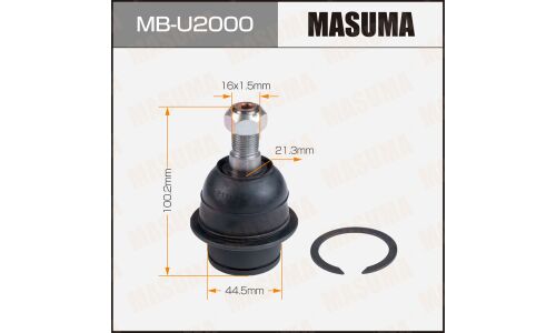 Опора шаровая Masuma, передняя, нижняя, для Ford Transit, арт. MB-U2000