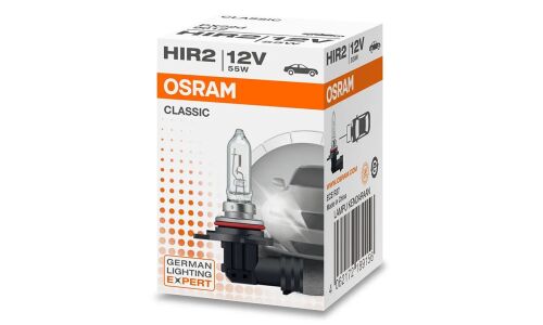 Лампа галогенная Osram Original Line HIR2(9012) (PX22d, T11), 12В, 55Вт, 3200К, 1 шт, арт. 9012