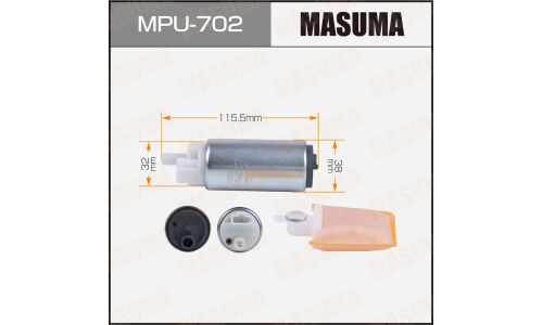Насос топливный (бензонасос) Masuma, с фильтром, для Suzuki Hustler, арт. MPU-702