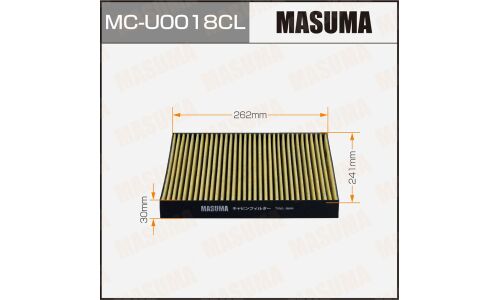 Салонный фильтр AC0226B MASUMA угольный (1/40)
