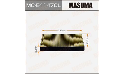 Фильтр салонный Masuma, угольный, арт. MC-E4147CL