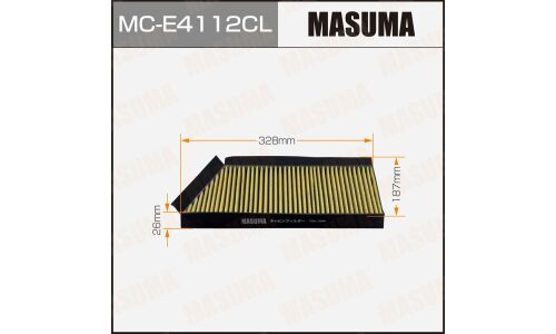 Фильтр салонный Masuma, угольный, арт. MC-E4112CL