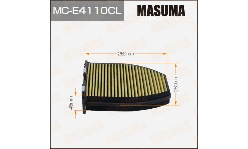 Фильтр салонный Masuma, угольный, арт. MC-E4110CL
