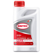 Антифриз Sintec Antifreeze Luxe, OAT, G12+, красный, -40°C, 1кг, арт. 990550 Антифриз Sintec Antifreeze Luxe, OAT, G12+, красный, -40°C, 1кг, арт. 990550