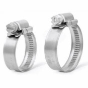 Хомут червячный KALE 80-100мм / H-9мм W2 (нержавеющая сталь)