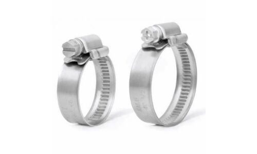 Хомут червячный KALE 80-100мм / H-9мм W2 (нержавеющая сталь)