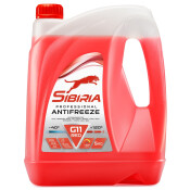 Антифриз Sibiria Professional Antifreeze G11, красный, флуоресцентный, -40°C, 5кг, арт. 800163 Антифриз Sibiria Professional Antifreeze G11, красный, флуоресцентный, -40°C, 5кг, арт. 800163