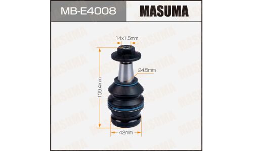 Опора шаровая Masuma, передняя, нижняя, для Audi A4, арт. MB-E4008