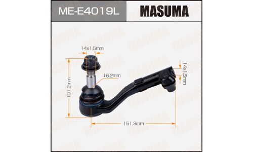 Наконечник рулевой тяги Masuma, для BMW 3-Series (F30), арт. ME-E4019L