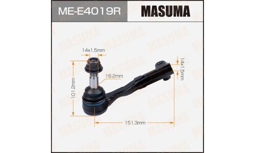 Наконечник рулевой тяги Masuma, для BMW 3-Series (F30), арт. ME-E4019R