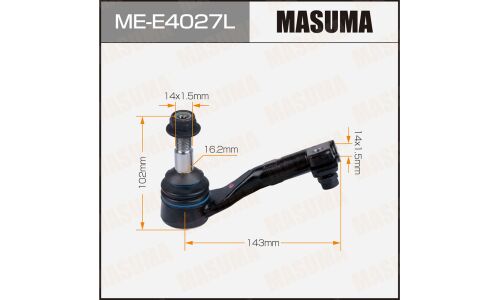 Наконечник рулевой тяги Masuma, для BMW 3-Series (E90), арт. ME-E4027L