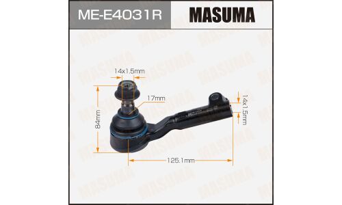 Наконечник рулевой тяги Masuma, для BMW 3-Series (E90), арт. ME-E4031R