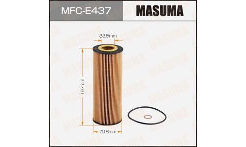 Фильтр масляный Masuma, арт. MFC-E437