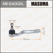 Наконечник рулевой тяги Masuma, для Mercedes-Benz C-Class (W204), арт. ME-E4002L