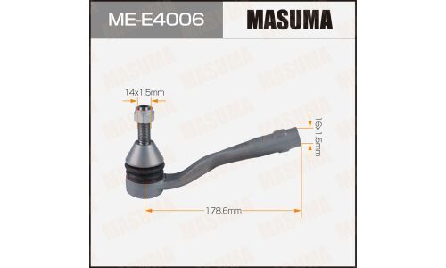 Наконечник рулевой тяги Masuma, для Mercedes-Benz GL-Class (X166), арт. ME-E4006