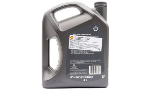 Масло моторное Shell Helix Ultra 5w30, синтетическое, API SP, ILSAC GF-6A, для бензинового двигателя, 4л, арт. 550069378
