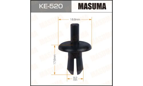 Клипса крепёжная деталей кузова Masuma, для Mercedes-Benz, Opel, арт. KE-520