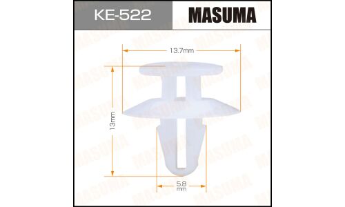 Клипса крепёжная обшивки двери Masuma, для Ford, арт. KE-522