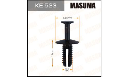 Клипса крепёжная бампера Masuma, для Opel, арт. KE-523