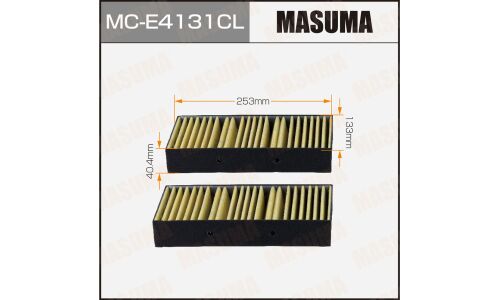 Фильтр салонный Masuma, угольный, арт. MC-E4131CL