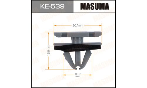 Клипса крепёжная рейлингов крыши Masuma, для Opel, арт. KE-539