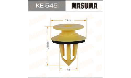 Клипса крепёжная обшивки двери Masuma, для Opel, арт. KE-545