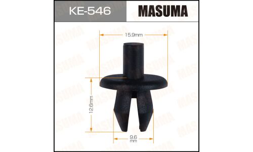 Клипса крепёжная подкрылок Masuma, для Opel, арт. KE-546