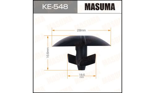 Клипса крепёжная для торпедо Masuma, для Opel, арт. KE-548