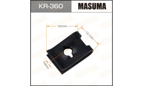 Клипса крепёжная деталей кузова Masuma, для Hyundai, KIA, арт. KR-360