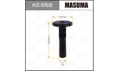 Клипса крепёжная накладок порога Masuma, для BMW, арт. KE-559