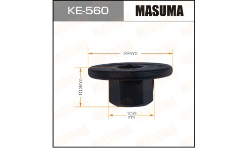 Клипса крепёжная деталей кузова Masuma, для BMW, арт. KE-560