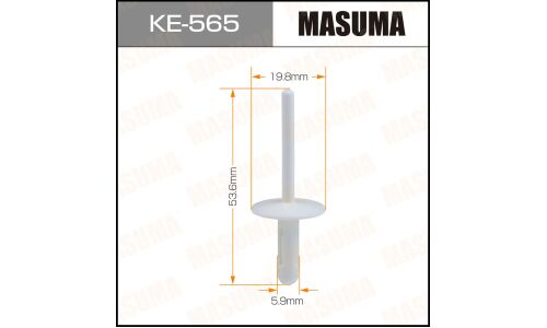 Заклёпка пластиковая накладок порога Masuma, для BMW, арт. KE-565